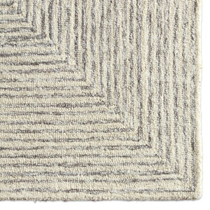 Jaipur Living Jaipur Knox Tufted Wool Area Rug 12'X15' — Handcrafted Tan/Beige Modern Geometric Lines & Texture RUG166134