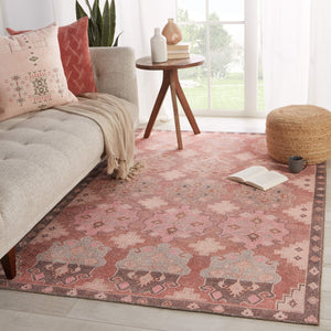 Jaipur Living Vibe by Jaipur Living Kairos Turkish Medallion Polyester Area Rug Vintage Warmth RUG146954