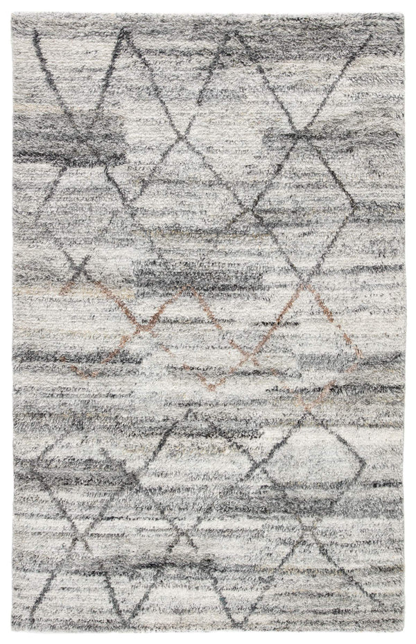 Jaipur Living Jaipur Living Kenzi Hand-knotted Trellis Plush Polyester Rug for Bedroom 5'X8' RUG142526