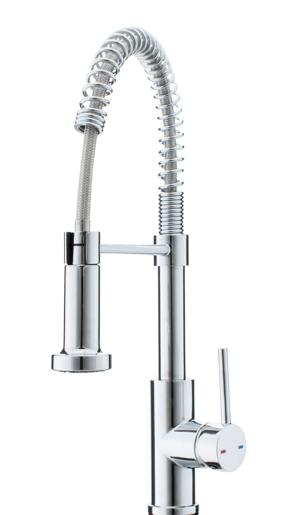 Safavieh ARCADIA Modern Pull-Down Kitchen Faucet in Chrome - Durable, Easy-Install, Single-Handle Design KCF2561C