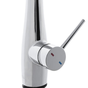 Safavieh RHAPSODY Single Control Pull-Down Kitchen Faucet in Polished Chrome for Modern Elegance & Functionality KCF2562C