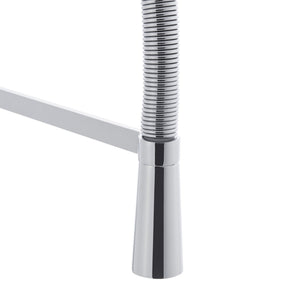 Safavieh RHAPSODY Single Control Pull-Down Kitchen Faucet in Polished Chrome for Modern Elegance & Functionality KCF2562C