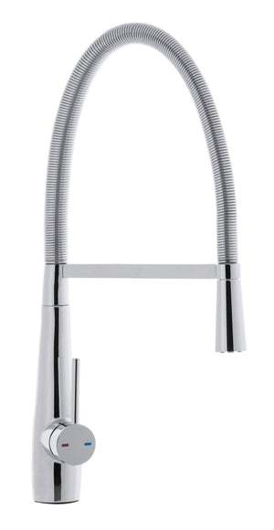 Safavieh RHAPSODY Single Control Pull-Down Kitchen Faucet in Polished Chrome for Modern Elegance & Functionality KCF2562C