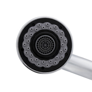 Safavieh PROSPER Single Control Pull-Down Kitchen Faucet in Polished Chrome - Modern Design & Easy Installation KCF2566C