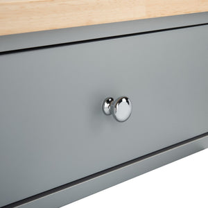 Safavieh Locklyn Versatile Kitchen Cart With Storage Drawers, Open Shelves, And Classic Farmhouse Style Grey / Natural KCH8703A
