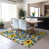 Dalyn Rugs Kendall KE16 Machine Made 100% Polyester Kitchen Rug Putty 9' x 12' KE16PU9X12