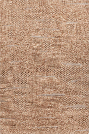 Chandra Rugs Hand-knotted Contemporary Rug - Luxurious Wool Design, Stunning Patterns For Elegant Home Decor Rust Wool Kee57002-576