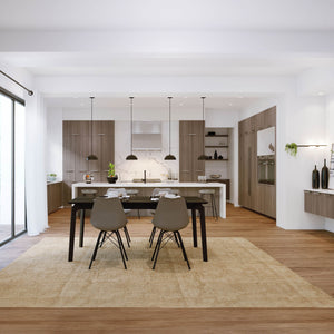 Lh Imports Kenzo Dining Table – Solid Acacia Wood With Retro Angled Legs, Perfect For Family Gatherings Black Full Porduct In Mango Wood Ken011-blk