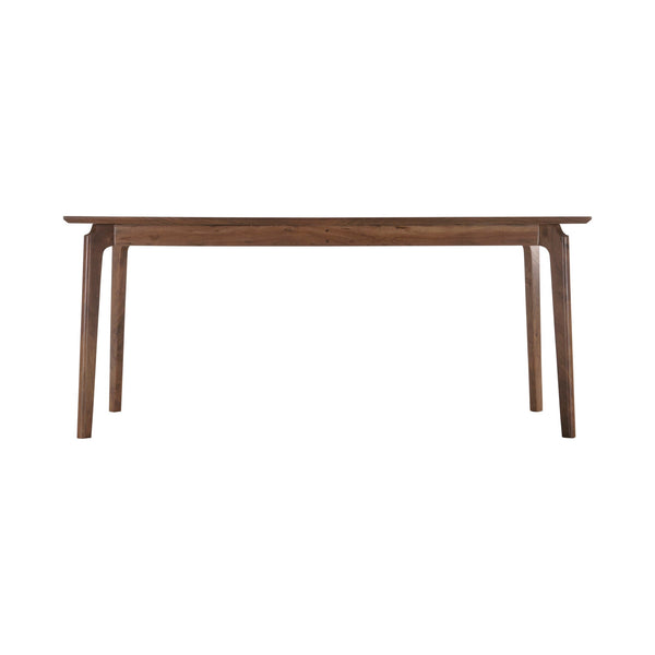 Lh Imports Kenzo Dining Table – Solid Acacia Wood With Retro Angled Legs, Perfect For Family Gatherings Brown Full Product In Acacia Wood Ken011-brn