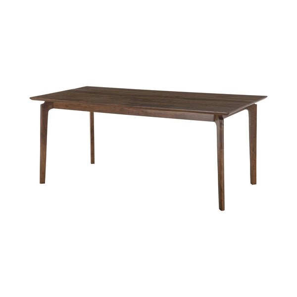 Lh Imports Kenzo Dining Table – Stylish Solid Acacia Wood With Retro Angled Legs, Perfect For Four Guests Brown Acacia Ken012-brn