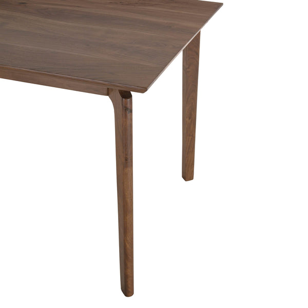 Lh Imports Kenzo Dining Table – Stylish Solid Acacia Wood With Retro Angled Legs, Perfect For Four Guests Brown Acacia Ken012-brn