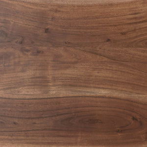 Lh Imports Kenzo Dining Table – Stylish Solid Acacia Wood With Retro Angled Legs, Perfect For Four Guests Brown Acacia Ken012-brn