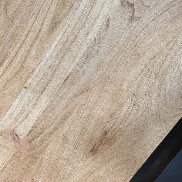 Lh Imports Kenzo Dining Table – Stylish Solid Acacia Wood With Retro Angled Legs, Perfect For Four Guests Brown Mango Ken012-ntr