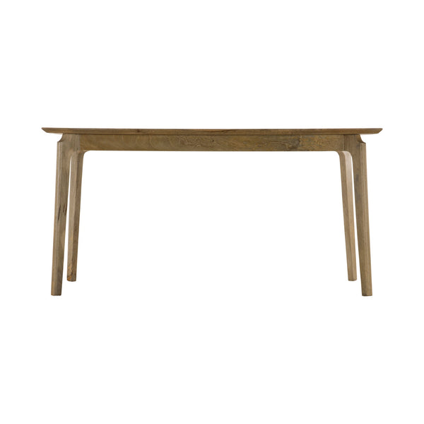 Lh Imports Kenzo Dining Table – Stylish Solid Acacia Wood With Retro Angled Legs, Perfect For Four Guests Brown Mango Ken012-ntr