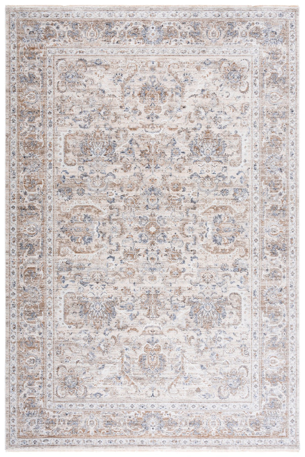 Safavieh Kendal Transitional Runner Rug In Elegant Tones To Elevate Your Living Space With Style And Comfort Beige ,Ivory Grey 82% Polyester  18% Cotton Ken802b-8