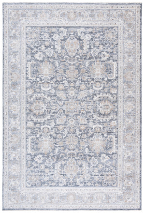 Safavieh Kendal Transitional Runner Rug In Elegant Tones To Elevate Your Living Space With Style And Comfort Dark Grey ,Ivory Beige 82% Polyester  18% Cotton Ken802h-8