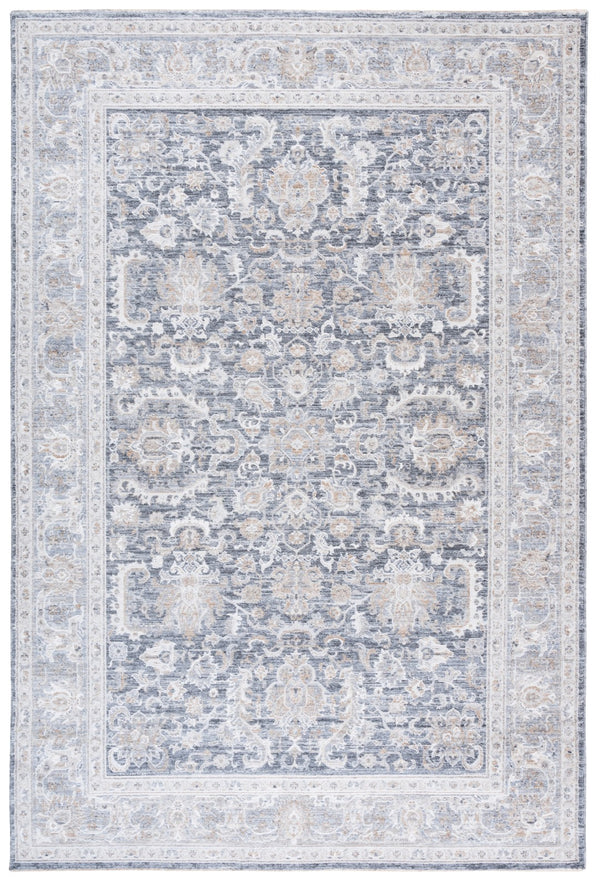 Safavieh Kendal Transitional Runner Rug In Elegant Tones To Elevate Your Living Space With Style And Comfort Dark Grey ,Ivory Beige 82% Polyester  18% Cotton Ken802h-8