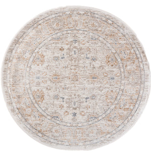 Safavieh Kendal Transitional 2'X8' Runner In Beige & Grey-Brown — Low-Profile 3/8" Pile, Durable Power-Loomed Turkish Rug KEN806B-28