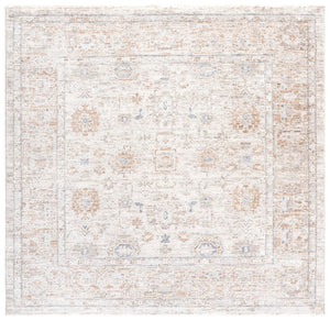 Safavieh Kendal Transitional 2'X8' Runner In Beige & Grey-Brown — Low-Profile 3/8" Pile, Durable Power-Loomed Turkish Rug KEN806B-28