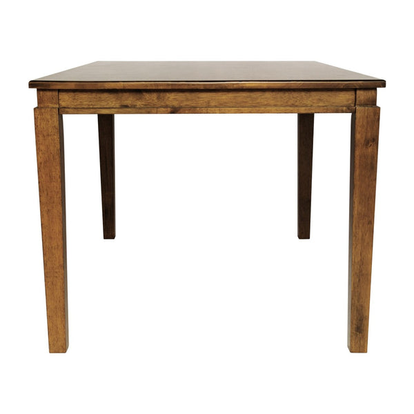 English Elm Henry 47" Solid Wood Dining Table - Durable and Elegant Commercial-Grade Design for Dining Spaces Brown Matte 36.25"W x 47"D x 30.25"H KER-T-217-BRN-47-GG