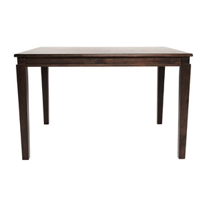 English Elm Henry 47" Solid Wood Dining Table - Durable and Elegant Commercial-Grade Design for Dining Spaces Wenge Matte 36.25"W x 47"D x 30.25"H KER-T-217-WEN-47-GG