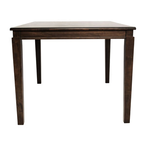 English Elm Henry 47" Solid Wood Dining Table - Durable and Elegant Commercial-Grade Design for Dining Spaces Wenge Matte 36.25"W x 47"D x 30.25"H KER-T-217-WEN-47-GG