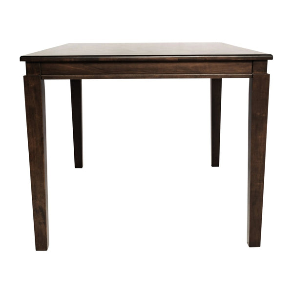 English Elm Henry 47" Solid Wood Dining Table - Durable and Elegant Commercial-Grade Design for Dining Spaces Wenge Matte 36.25"W x 47"D x 30.25"H KER-T-217-WEN-47-GG