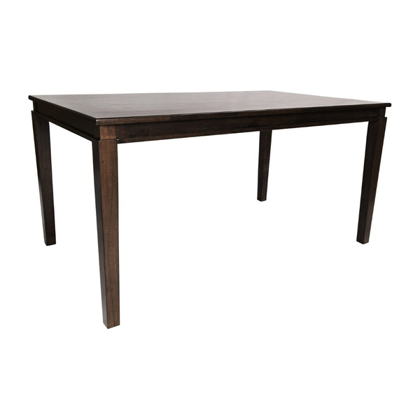 English Elm Henry 60" Solid Wood Dining Table - Commercial Grade, Durable Design for Restaurants & Homes Wenge Matte 36.25"W x 60"D x 30.25"H KER-T-217-WEN-60-GG
