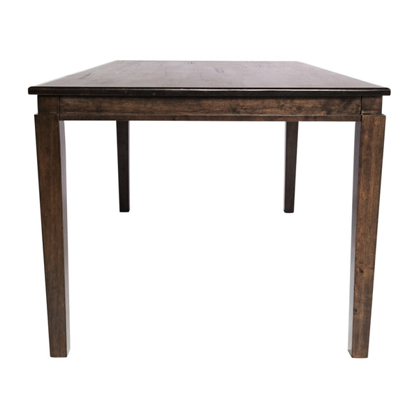 English Elm Henry 60" Solid Wood Dining Table - Commercial Grade, Durable Design for Restaurants & Homes Wenge Matte 36.25"W x 60"D x 30.25"H KER-T-217-WEN-60-GG