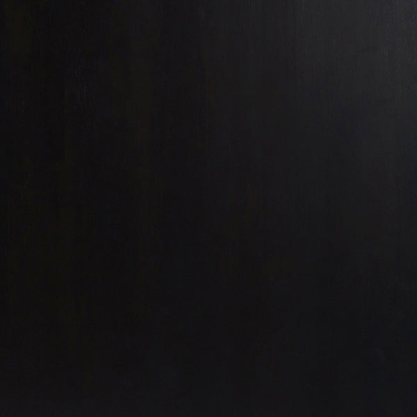 English Elm Henry 72" Solid Wood Dining Table with Hideaway Extension for Flexible Seating and Style Black Matte KER-T-217EX-BLK-72-GG