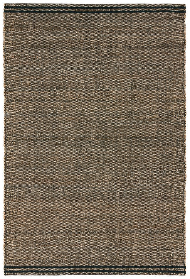 Jaipur Living Ketra Solous Ket01 Handwoven Handmade 70% Jute 30% Cotton Solids Solid Indoor Rug Tan, Black 70% Jute 30% Cotton Rug161089