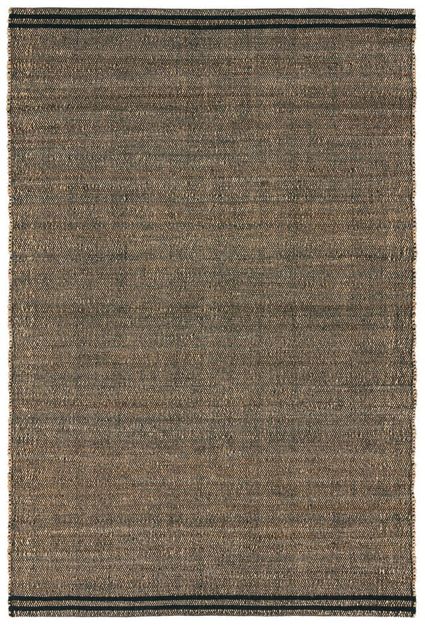 Jaipur Living Ketra Solous Ket01 Handwoven Handmade 70% Jute 30% Cotton Solids Solid Indoor Rug Tan, Black 70% Jute 30% Cotton Rug161089