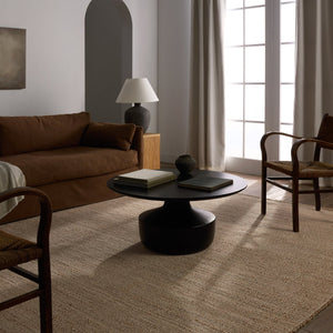 Jaipur Living Ketra Solous Ket02 Handwoven Handmade 70% Jute 30% Cotton Solids Solid Indoor Rug Tan, White 70% Jute 30% Cotton Rug161092