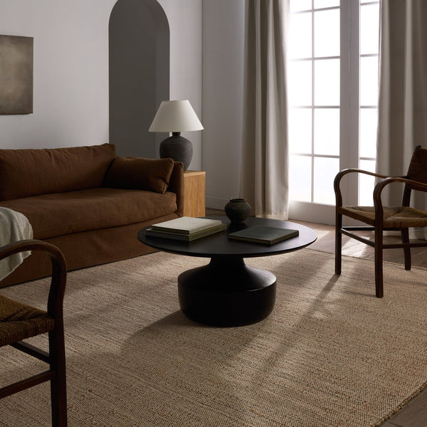 Jaipur Living Ketra Solous Ket02 Handwoven Handmade 70% Jute 30% Cotton Solids Solid Indoor Rug Tan, White 70% Jute 30% Cotton Rug161092