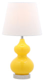 Safavieh Eva Double Mini Table Lamp Yellow KID4086H