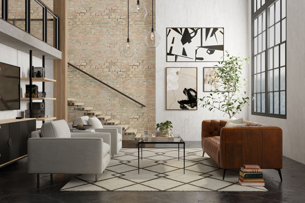 Feizy Rugs Kimball Hand Tufted Wool Accent Rug Trellis Lattice Pattern Neutral Ivory Tan 3'6" x 5'6" KIM8A36FBGECHLC50