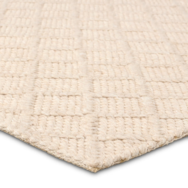 Jaipur Living Jaipur Living Ankine Wool Nylon Handwoven Trellis Accent Rug for Stylish Interiors Beige RSW104773