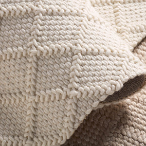 Jaipur Living Jaipur Living Ankine Wool Nylon Handwoven Trellis Accent Rug for Stylish Interiors Beige RSW104773