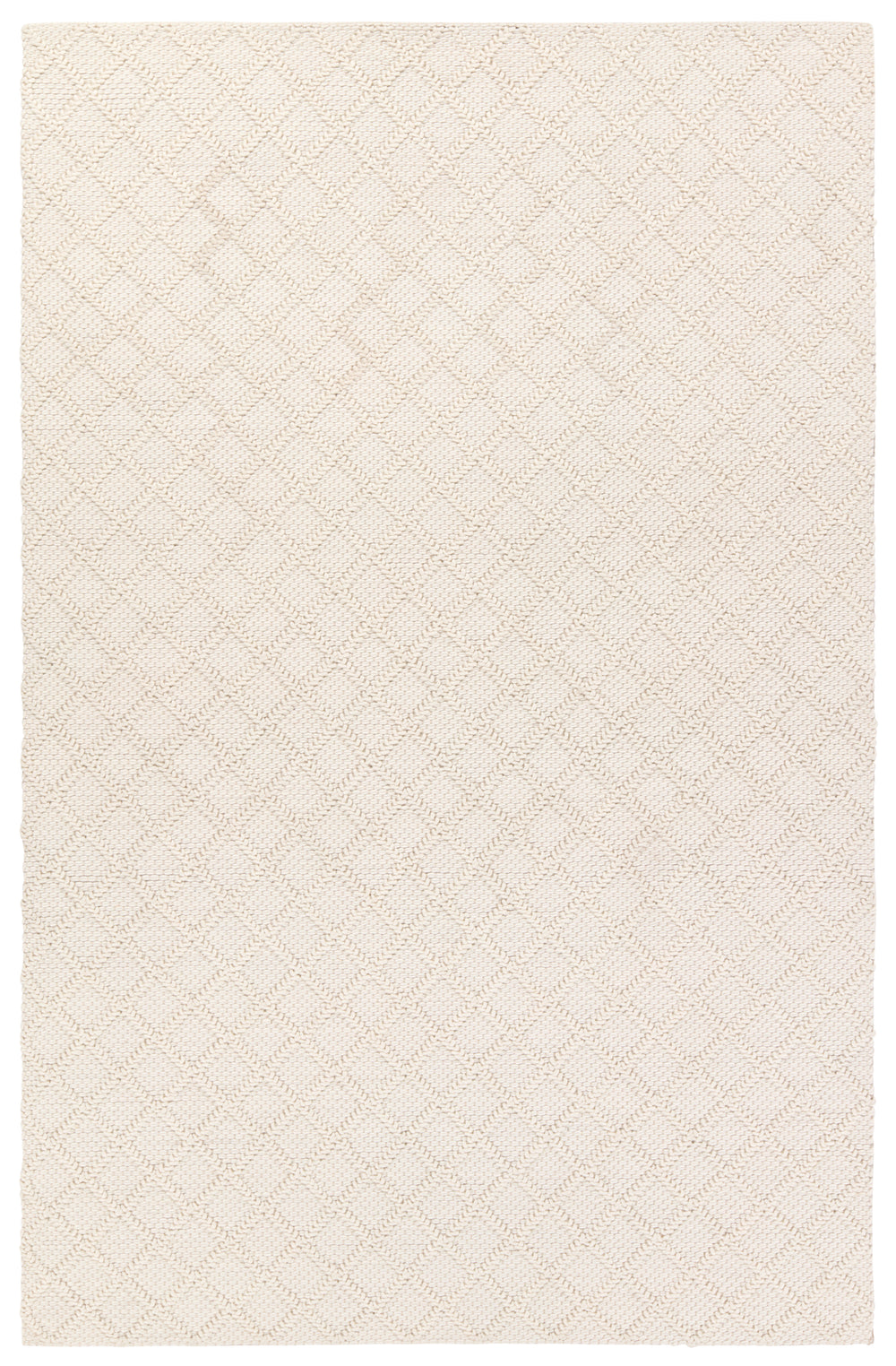 Jaipur Living Kira Ankine KIR02 Handmade Handwoven Indoor Rug White 6' x 9'