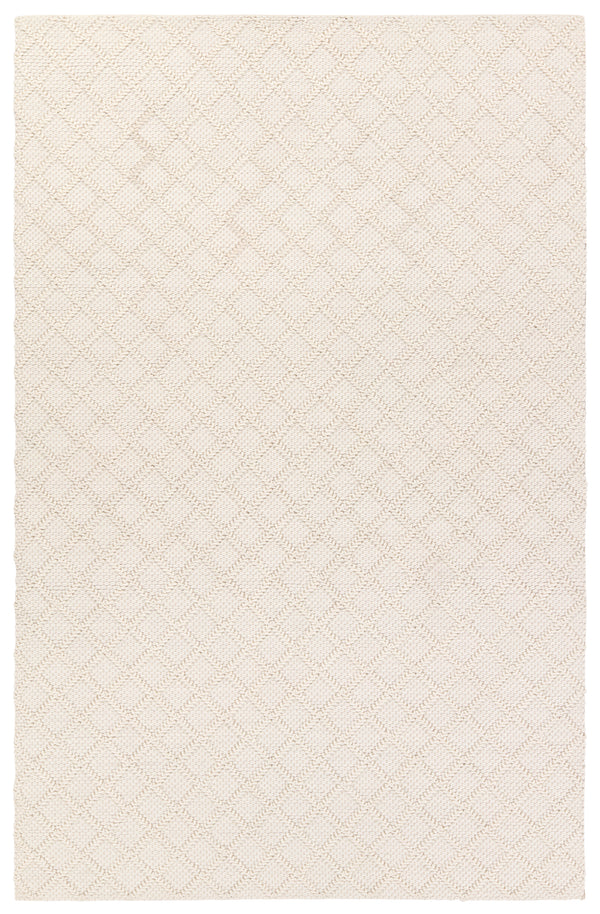 Jaipur Living Kira Ankine KIR02 Handmade Handwoven Indoor Rug White 6' x 9'