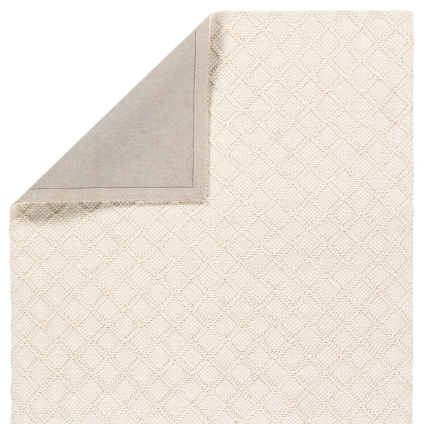 Jaipur Living Kira Ankine KIR02 Handmade Handwoven Indoor Rug White 6' x 9'