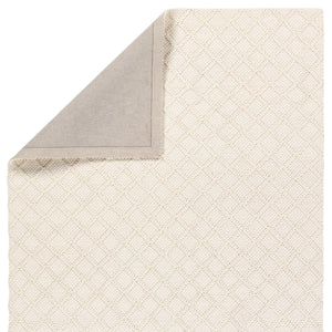 Jaipur Living Jaipur Living Ankine Wool Nylon Handwoven Trellis Accent Rug for Stylish Interiors White RSW104774