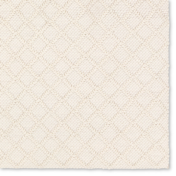 Jaipur Living Kira Ankine KIR02 Handmade Handwoven Indoor Rug White 6' x 9'