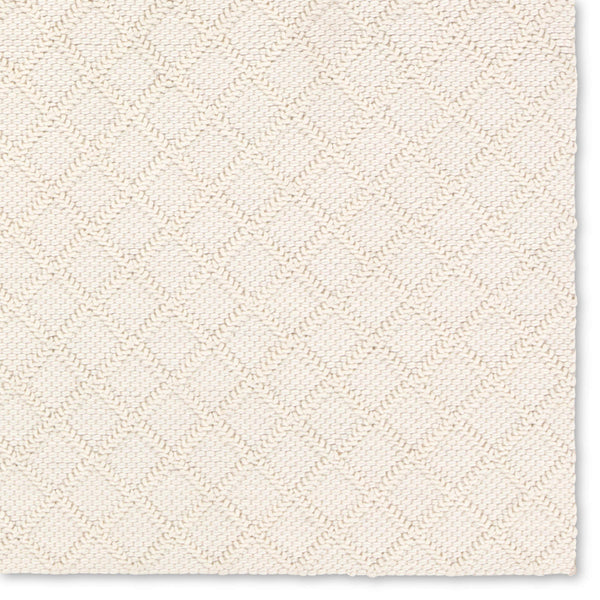 Jaipur Living Jaipur Living Ankine Wool Nylon Handwoven Trellis Accent Rug for Stylish Interiors White RSW104774