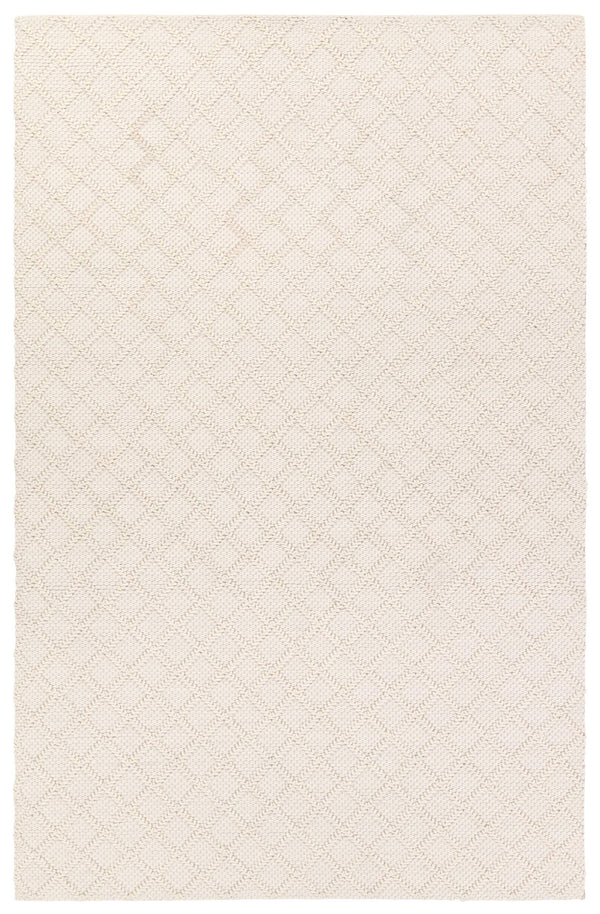 Jaipur Living Jaipur Living Ankine Wool Nylon Handwoven Trellis Accent Rug for Stylish Interiors White RSW104774