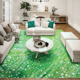 Dalyn Rugs Kikiamo KK5 Shag 100% Polyester Contemporary Rug Lime-In 8' x 10' KK5LM8X10