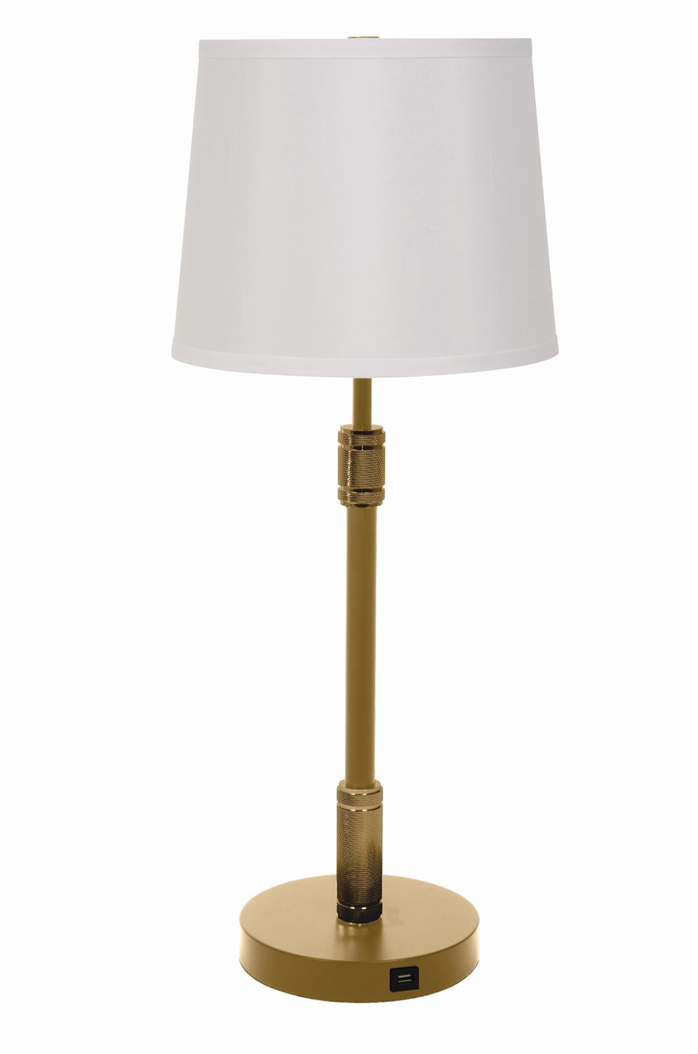 House Of Troy Killington Stylish Table Lamp With Usb Port, Perfect For Modern Living Spaces And Reading Needs Black Metal Kl350-blk