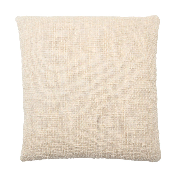 Jaipur Living Jaipur Living Tordis Handwoven Linen Pillow Cover Neutral Texture Coastal Decor Cream PLC102602