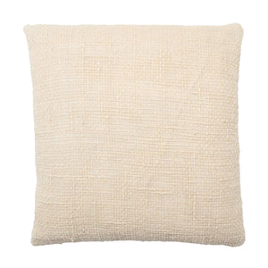 Jaipur Living Jaipur Living Tordis Handwoven Linen Throw Pillow Soft Textural Accent for Modern Rooms Cream Down PLW103990