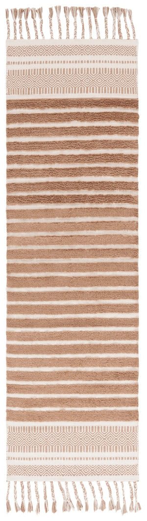 Safavieh Kilim Bohemian Handwoven Area Rug In Ivory And Black - Artisanal Elegance For Your Home Decor Natural ,Beige Cotton Pile Klc401c-6